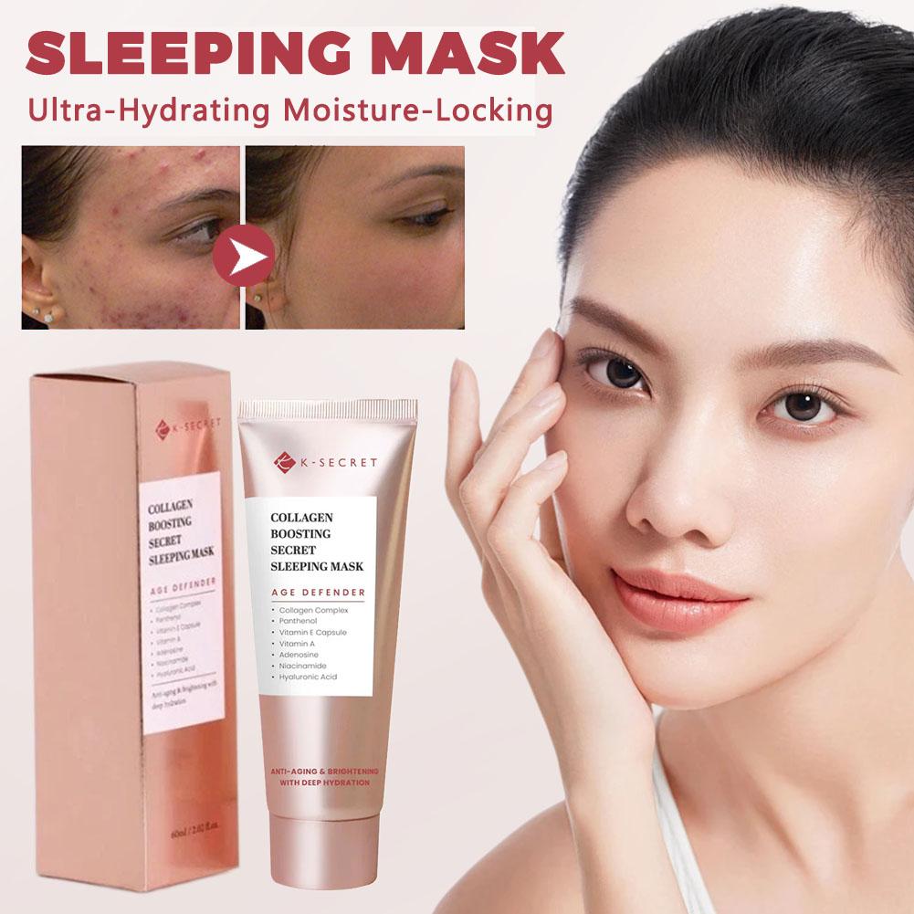 Luxury High End Skincare - K-SECRET Korean High-End Collagen Sleeping Mask